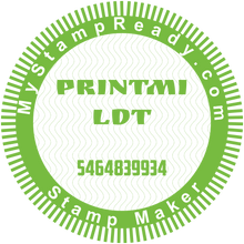 Load image into Gallery viewer, Rubber Stamp Maker online and Digital Seal designer MyStampready.com