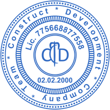 Load image into Gallery viewer, Rubber Stamp Maker online and Digital Seal designer MyStampready.com