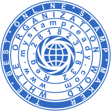 Load image into Gallery viewer, Rubber Stamp Maker online and Digital Seal designer MyStampready.com