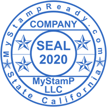 Load image into Gallery viewer, Rubber Stamp Maker online and Digital Seal designer MyStampready.com